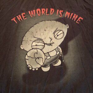 Vintage 2000s family guy graphic tee